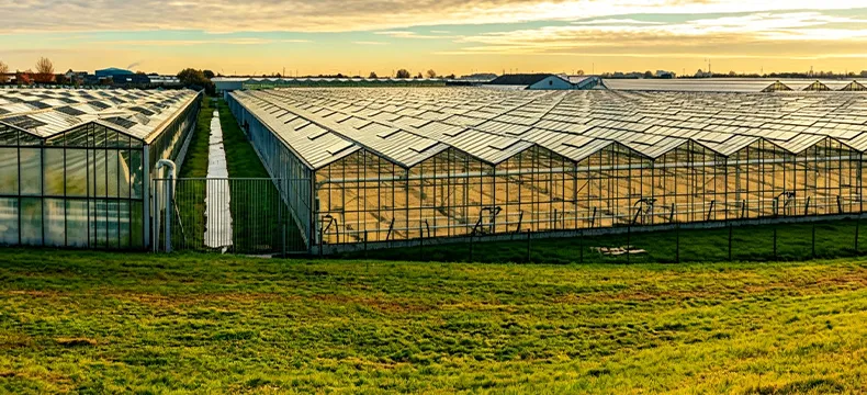 Large-Scale Greenhouse Project in Southeast Asia