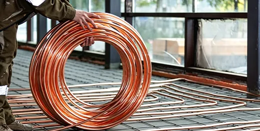 Specialized HVAC Copper Tubes